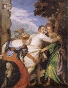 Paolo  Veronese Allegory of Vice and Virtue oil on canvas